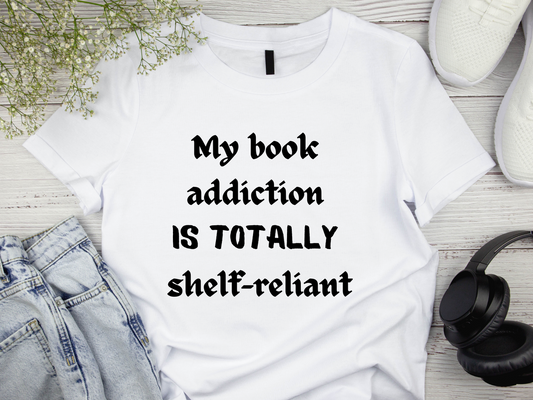 Book addiction self T-shirt